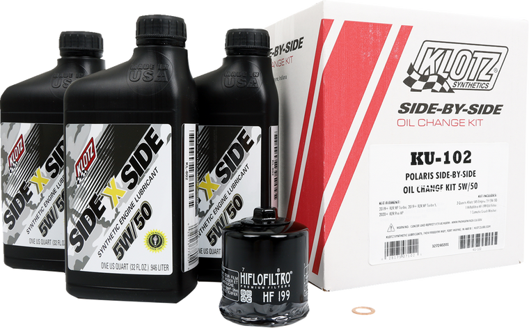 Klotz Oil - Polaris Sxs 5w/50 Hf-199 - KU-102