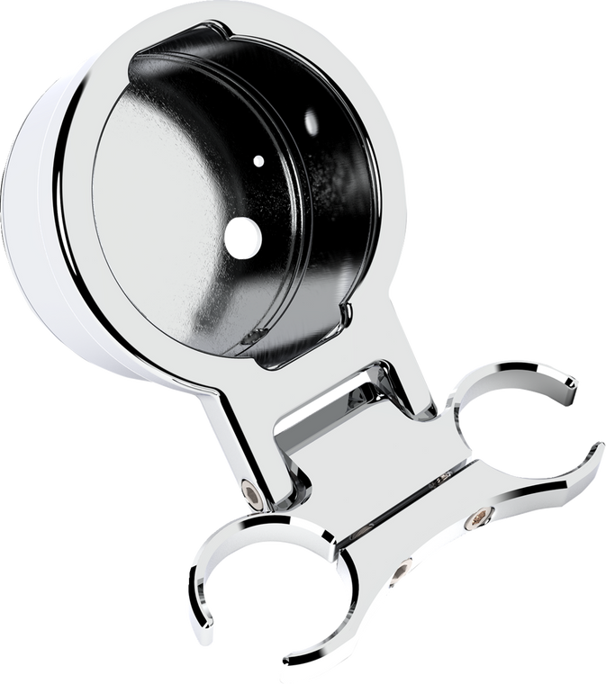 La Choppers - Gauge Mount T-bar Single 1.25" Chrome - LA-7398-11C