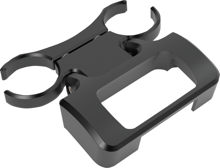 La Choppers - Gauge Mount T-bar Softail 1" Black - LA-7398-00B La Choppers - Gauge Mount T-bar Softail 1" Black - LA-7398-00B