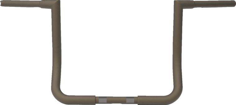 La Choppers - Handlebars 1.25" Twin Peaks Bronze 12" Flh - LA-7361-12Z