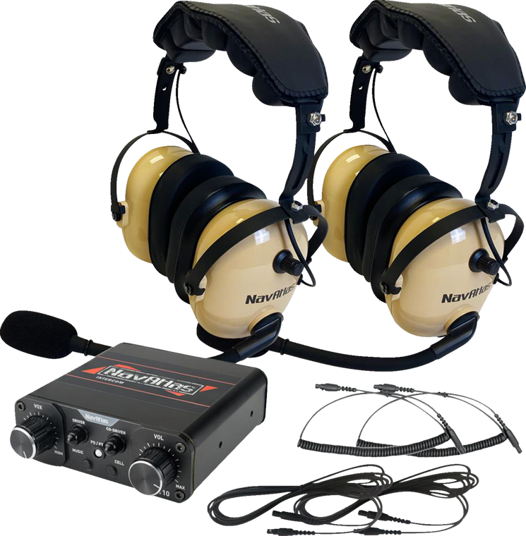 Navatlas - Intercomw/headsets Beige 2seat - NIO132PK