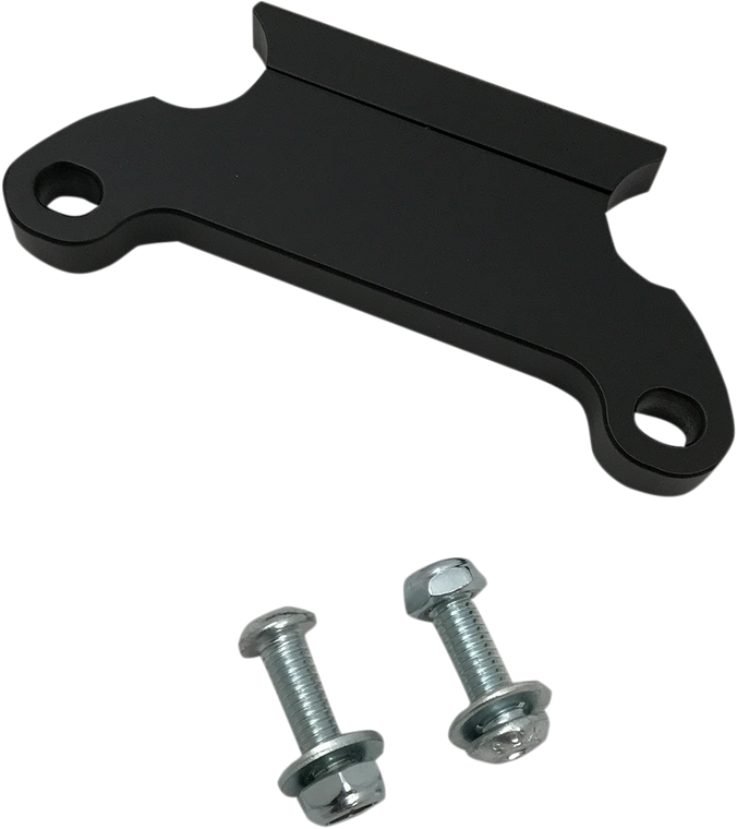 La Choppers - T-Bar Gauge Mount - Flat Black - 1.00" Diameter - T-Bar Gauge Mount Kit - LA-7390-00M