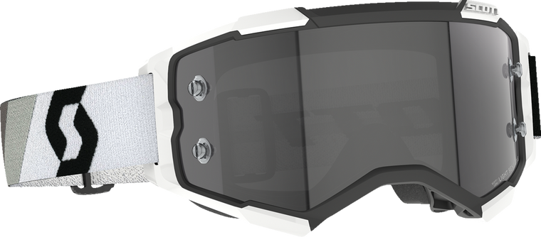 Scott - Goggle Fury Ls Premium Black/white Ls Grey Works - 272827-7702327