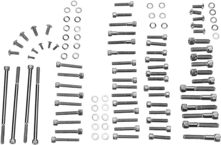 Drag Specialties - Bolt Kit - Knurled - Motor - Socket-Head Bolt Set - MK700BK