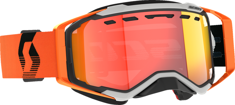 Scott - Goggle Prospect Snow Ls Grey/orange Red Chrome - 278603-1294341