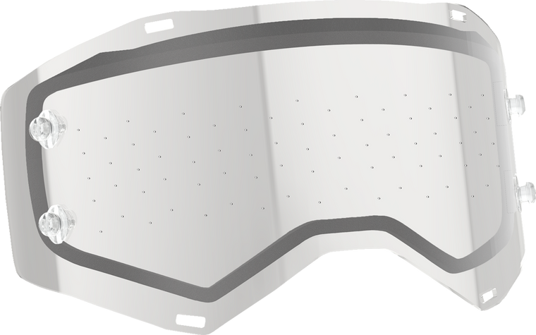 Scott - Lens Prospect/fury Dl Anti-stick Works Lens Dots Clear Afc - 265611-332