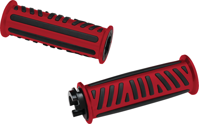 Show Chrome - Combat Grips Red Can-am Ryker - 17-455RD Show Chrome - Combat Grips Red Can-am Ryker - 17-455RD