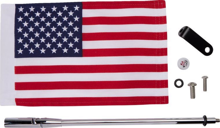 Show Chrome - Folding Flag Pole - 44-104 Show Chrome - Folding Flag Pole - 44-104