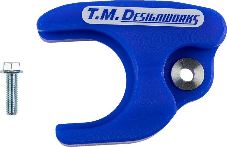 T.m. Designworks - Chain Slider Fr Yfz450 Bl - YCP-450-BU