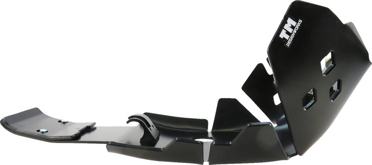 T.m. Designworks - Skid Plate Full With Linkage Guard Bk - KHLG-362-BK