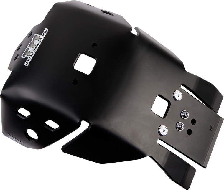 T.m. Designworks - Skid Plate Honda Bk - HOMC-470-BK