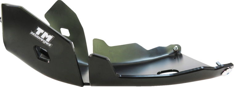 T.m. Designworks - Skid Plate No Linkage Guard Bk - KTMC-258-BK