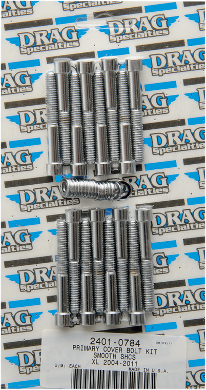 Drag Specialties - Bolt Kit - Primary - Smooth - XL - Bolt Set - MK685S