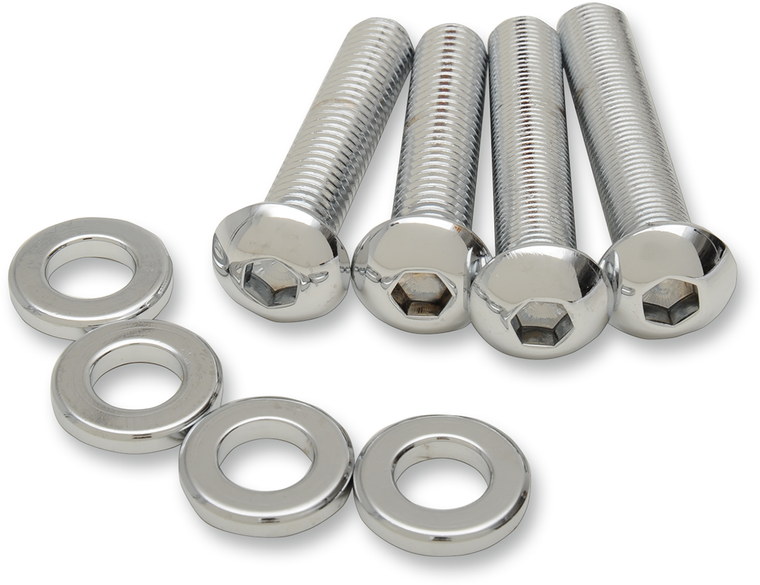 Drag Specialties - Shock Mount Kit - Chrome - Shock Mount Kit - MKDR8