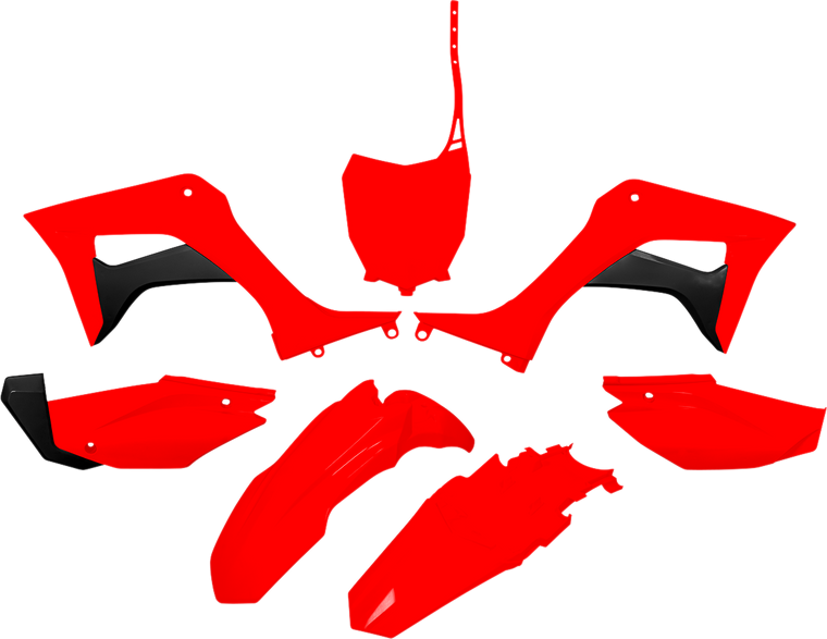 Ufo - Body Kit Crf110 Red - HOKIT124-070