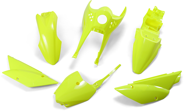 Ufo - Body Kit Klx110 Flo Yel - KA37003-DFLU Ufo - Body Kit Klx110 Flo Yel - KA37003-DFLU