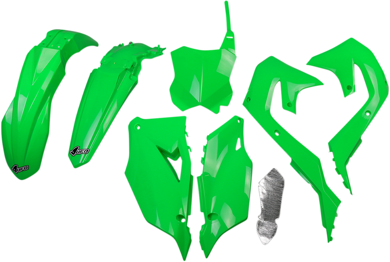 Ufo - Body Kit Kx450f Flo Green - KAKIT227AFLU