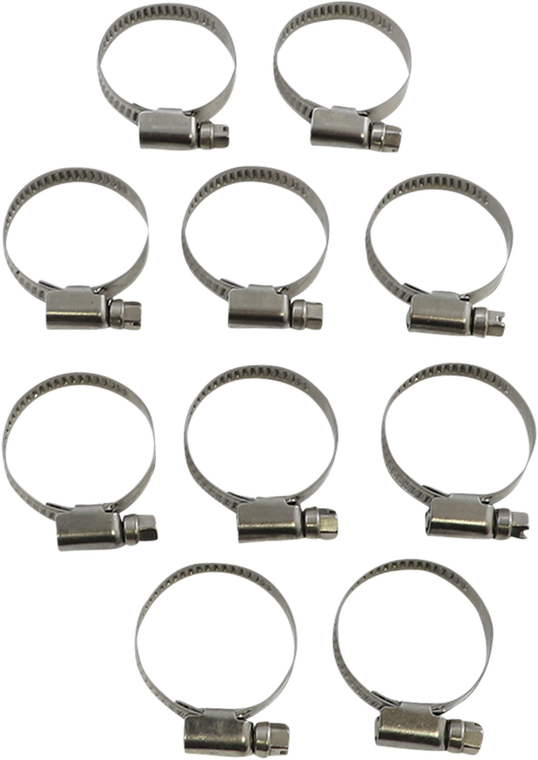 Parts Unlimited - Embossed Hose Clamp - 20-32 mm - Hose Clamp - T03-6255-10