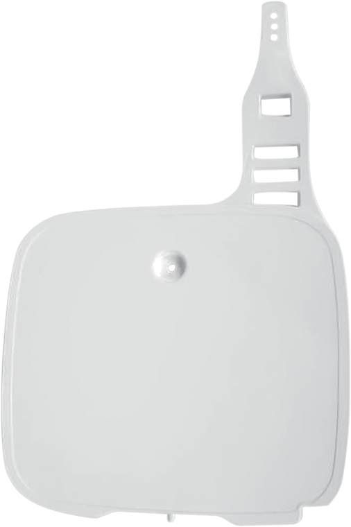 Ufo - Frt #plate Yz's 87-90 Wht - YA02805046