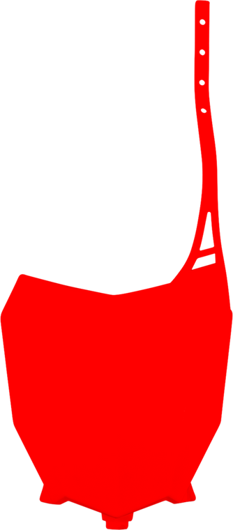 Ufo - Plate # Crf110 Red - HO05602-070