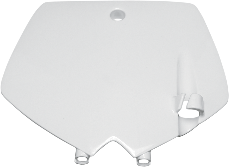 Ufo - Plate # Frt Ktm65 Wht - KT03071-041