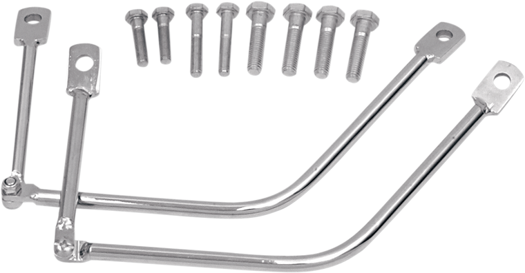 Saddlemen - Saddlebag Support - Harley - Quick-Disconnect Saddlebag Support Bracket Kit - Harley - 3501-0346