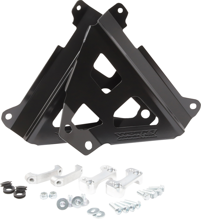 Works Connection - Radiator Braces Blk  Yam - 18-B269 Works Connection - Radiator Braces Blk  Yam - 18-B269