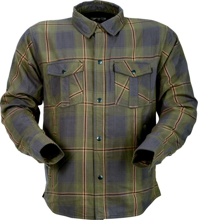 Z1r - Shirt Flannel Ol Xl -