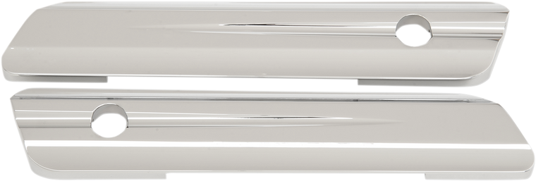 Drag Specialties - Hinge Covers - Chrome - FLT '14-'22 - Saddlebag Hinge Covers - S77-0149C