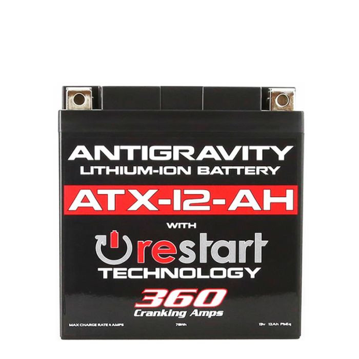 Antigravity Batteries - Ytx12b-bs Case 360 Ca, 14 Ah Replaces: Ytx14ah-bs,ytx14ahl-bs - AG-ATX12-AH-RS