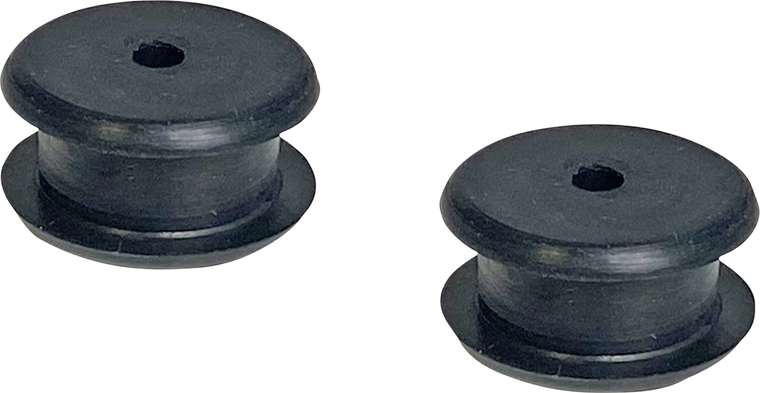 Custom Dynamics - Saddlebag Grommets - 4 Wire - Rubber Grommets for Dual Color Latch Lights - GROMMET-DC