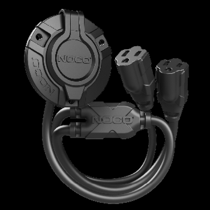 Genius Chargers - 2-way Ac Port Plug  - GCP2