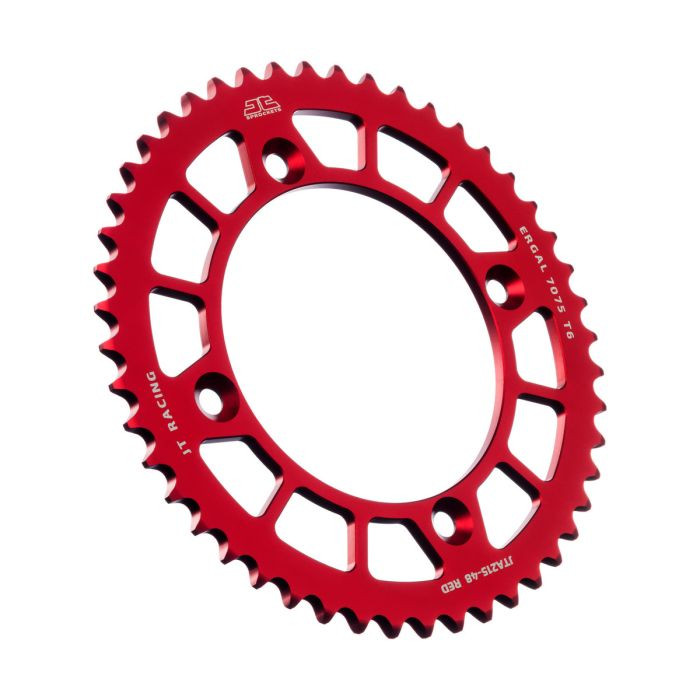 Jt Chain And Sprockets - Jt Rear Sprocket Alloy 48 Tooth  (jta215) - JTA215.48RED
