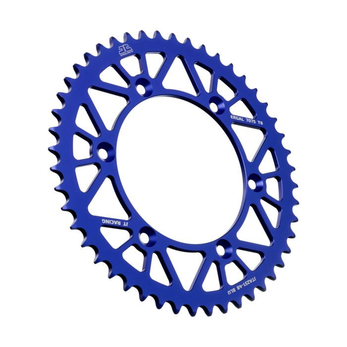 Jt Chain And Sprockets - Jt Rear Sprocket Alloy 48 Tooth  (jta251) - JTA251.48BLU