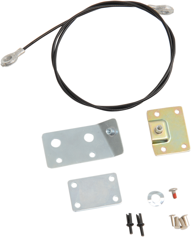 Drag Specialties - Tour-Pak Hardware Tether Kit - Tour-Pak Hardware Tether Kit - S77-0147ATDS