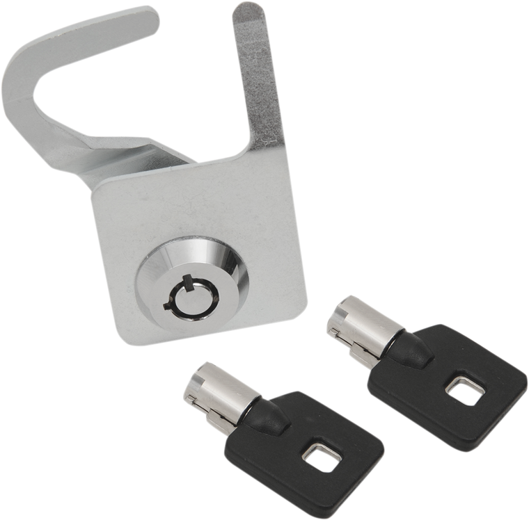 Drag Specialties - Tour-Pak Lock 92-13 - Tour-Pak Hardware Lock with Key - S77-0147-AD
