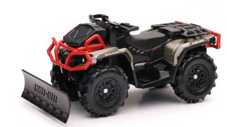 New Ray - Mini Can-am Outlander X Mr1000r  W/ Snow Plow - 7383 New Ray - Mini Can-am Outlander X Mr1000r  W/ Snow Plow - 7383