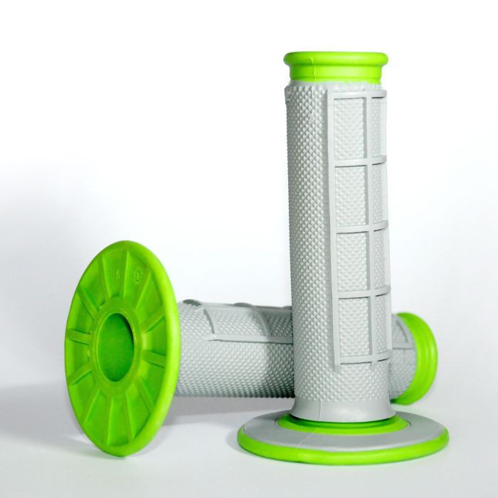 Renthal - Renthal Mx Grips Dl Diamond / Waffle Grey / Green - G191