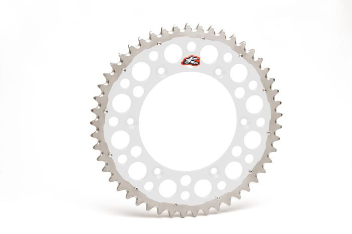 Renthal - Renthal Twinring Sprocket Silver 51t - 2240-520-51GPSI