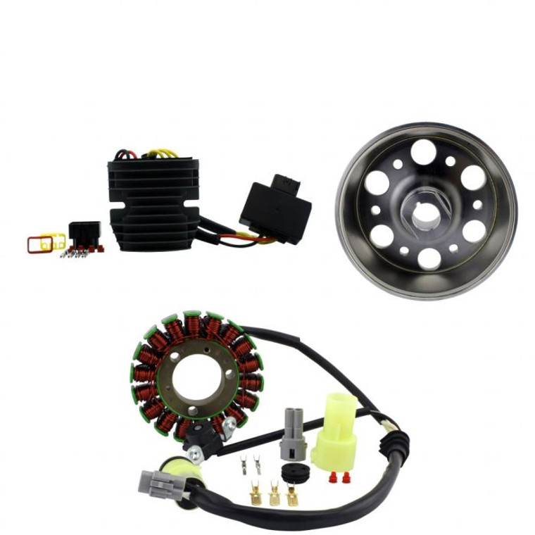 Rmstator - High Power 300w Stator + Flywhe El + Mosfet Voltage Regulator - RMS900-108156