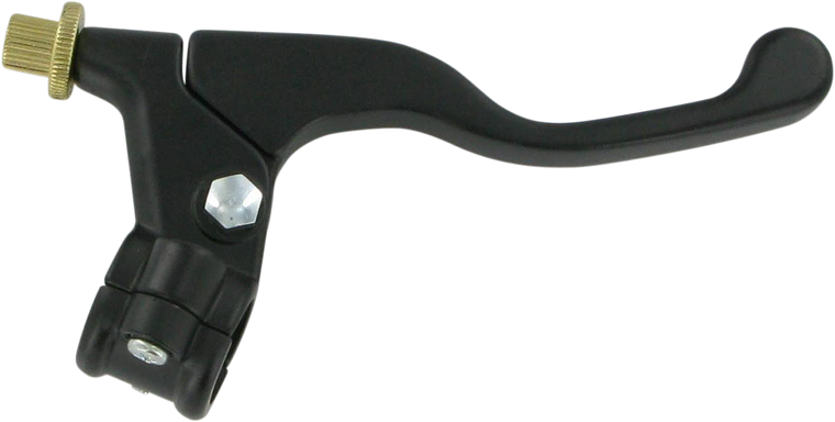 Parts Unlimited - Lever Assembly - Right Hand - Shorty - Yamaha - Black - Shorty Style Power Lever Assembly - 43-4104R