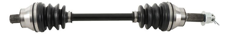 All Balls - 6 Ball Heavy Duty Axle Rear - AB6-PO-8-341