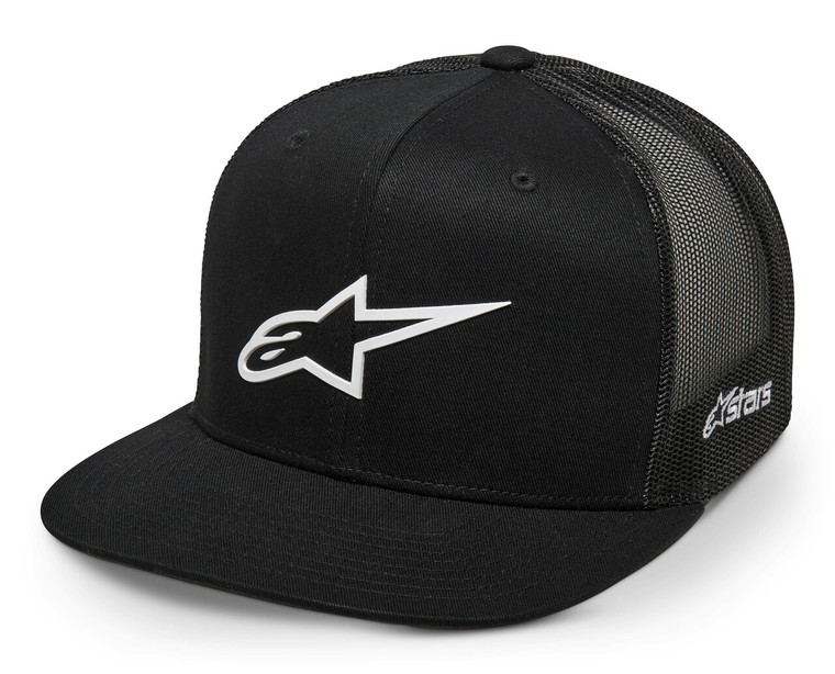Alpinestars - 3d Ageless Trucker Hat Black/white - 1214-81723-1020-OS