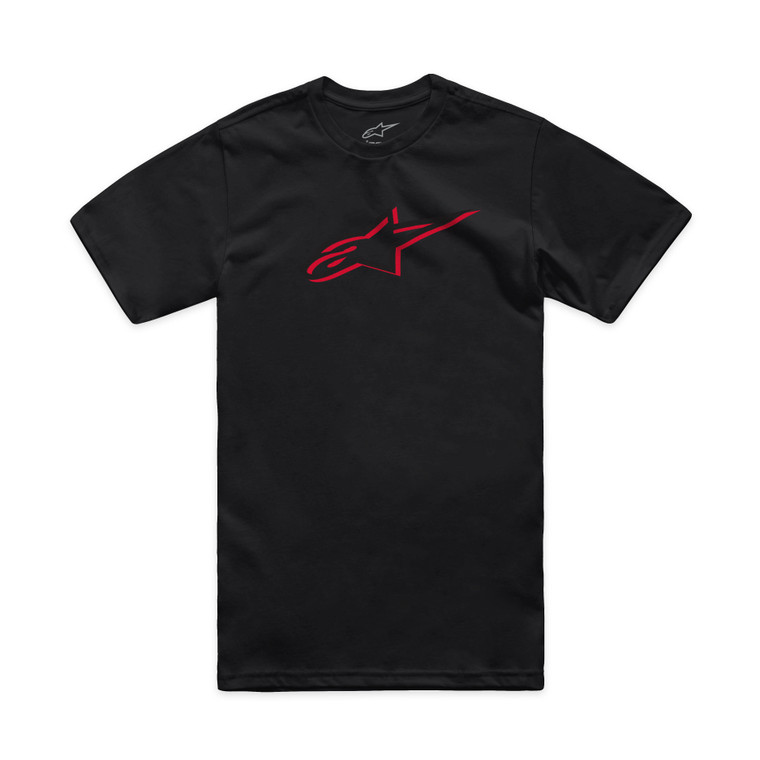Alpinestars - Ageless Shadow Csf Tee Black/red Sm - 1214-73104-1030-S