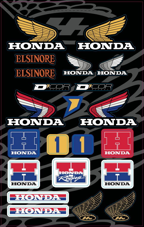 D-cor - Decal Sheets Honda - 40-10-103