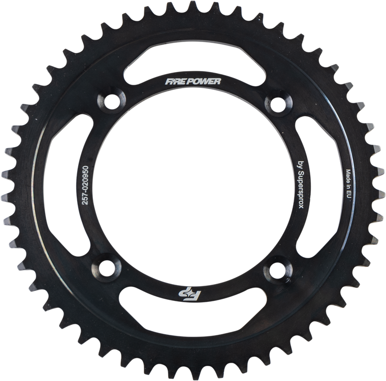 Fire Power - Rear Sprocket Steel 50t Blk - FPS-209-50-BLK