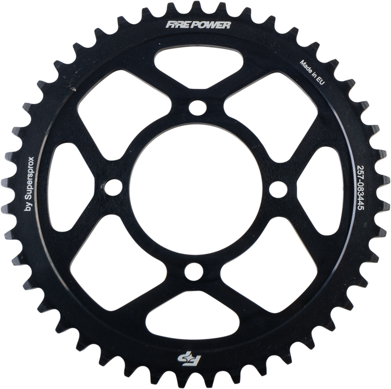 Fire Power - Rear Sprocket Steel 45t Blk - FPS-834-45-BLK