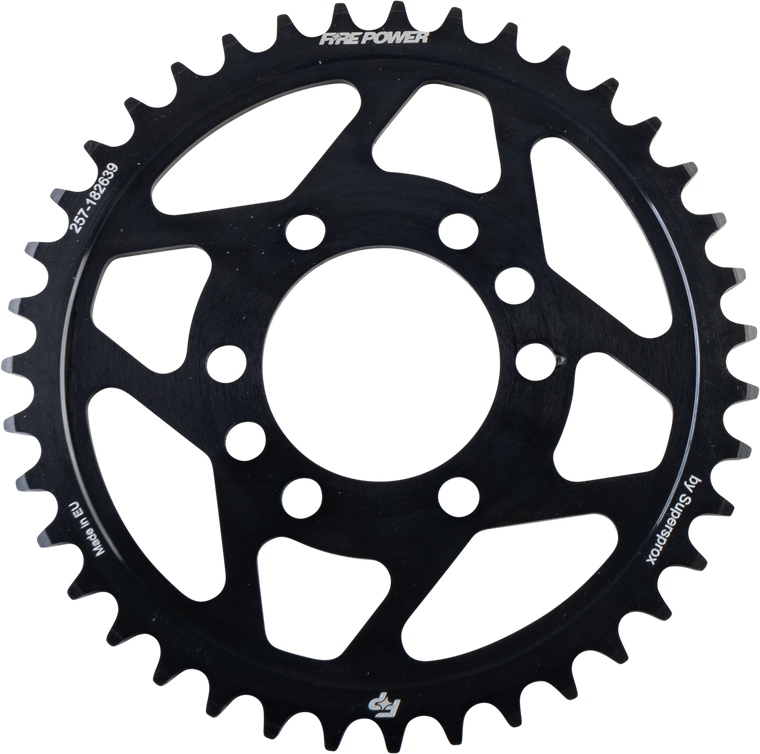 Fire Power - Rear Sprocket Steel 39t Blk - FPS-1826-39-BLK