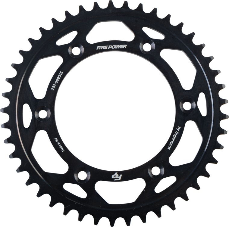 Fire Power - Rear Sprocket Steel 45t Blk - FPS-990-45-BLK