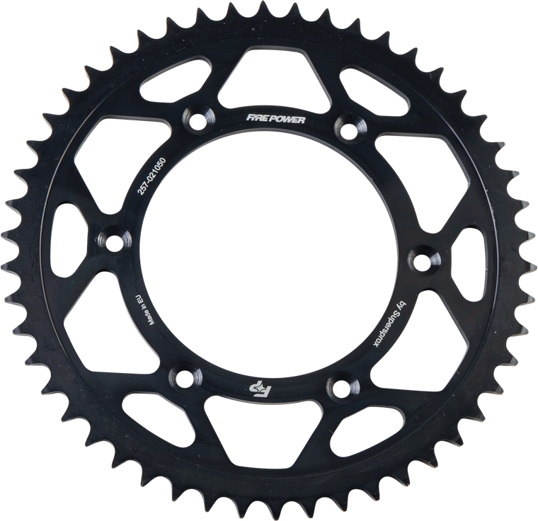 Fire Power - Rear Sprocket Steel 50t Blk - FPS-210-50-BLK